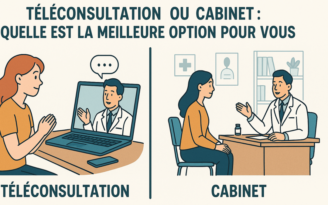 Téléconsultation ou cabinet : quelle est la meilleure option pour vous
