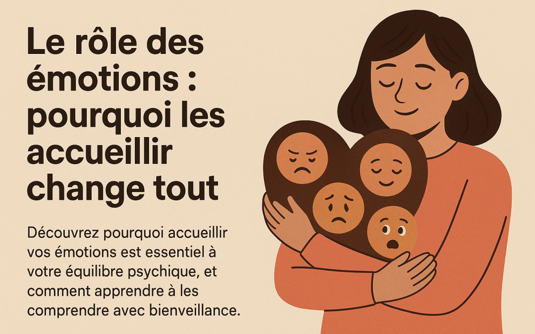 Le rôle des émotions : pourquoi les accueillir change tout
